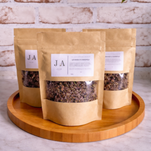 Escalda-pés de Lavanda com Camomila