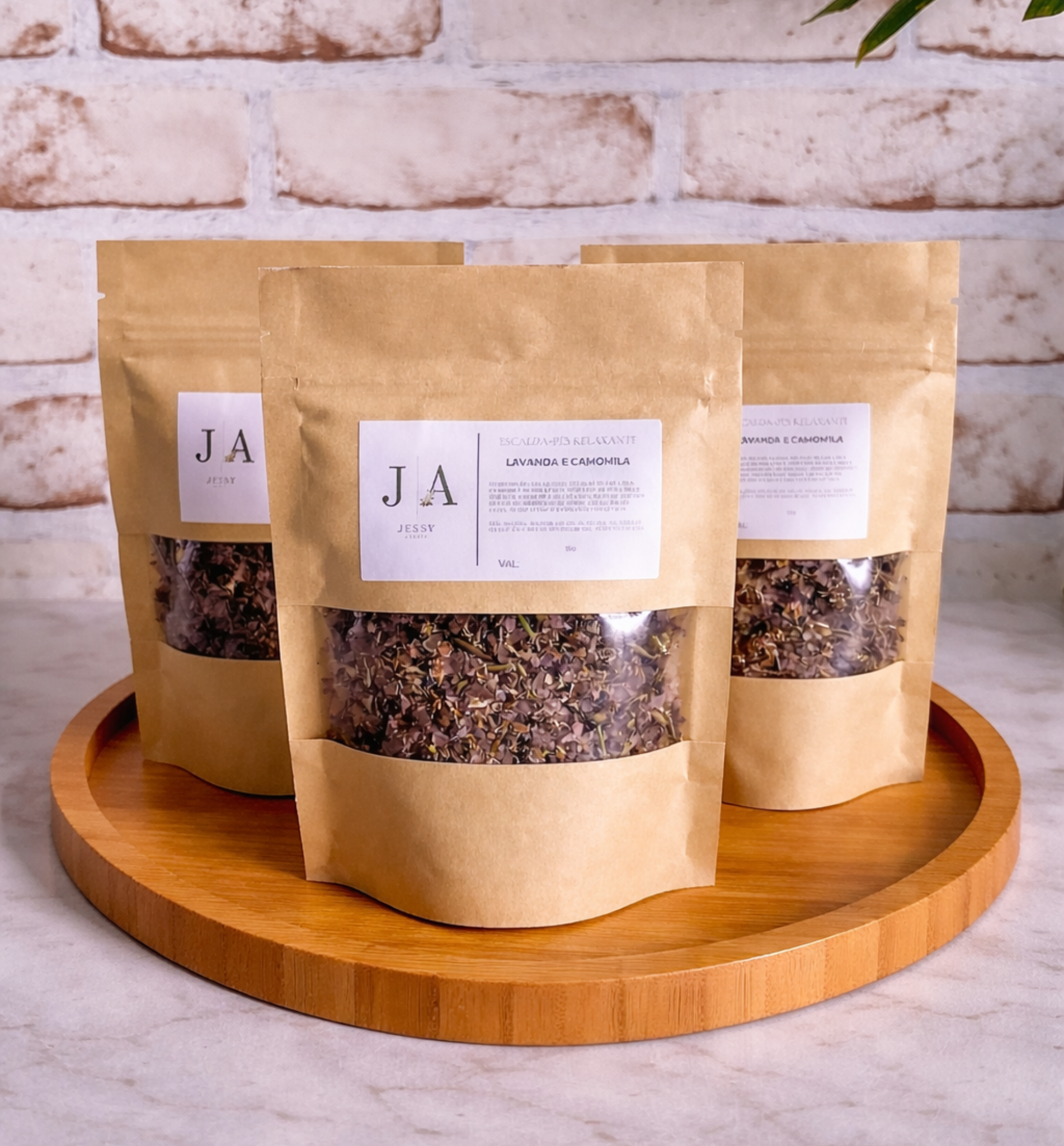 Escalda-pés de Lavanda com Camomila